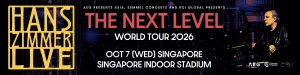 2026 hans zimmer live the next level in singapore at sportshub