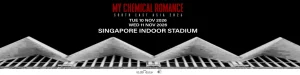 2026 my chemical romance live in singapore 2026 at sportshub